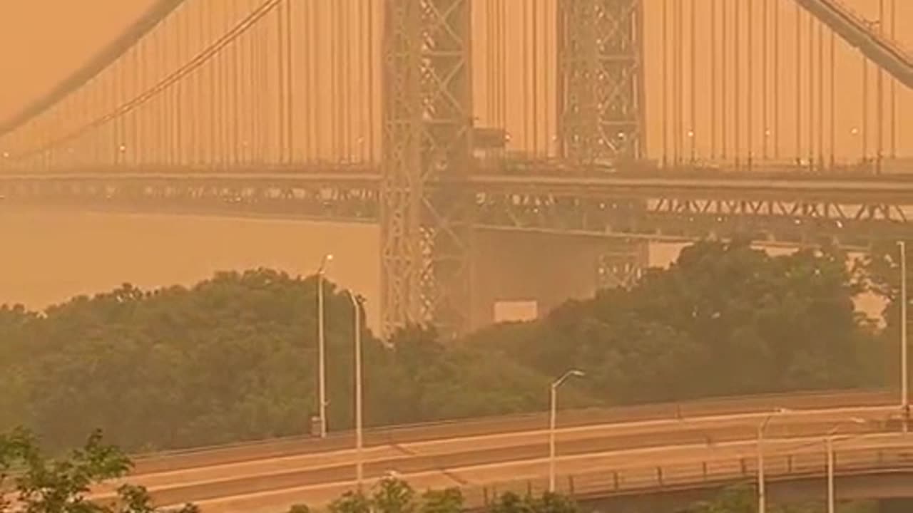 George Washington Bridge in NYC to Doors Music