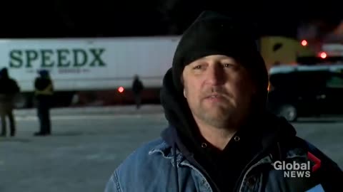 No shortage of support for “Freedom Convoy” despite frigid temperatures