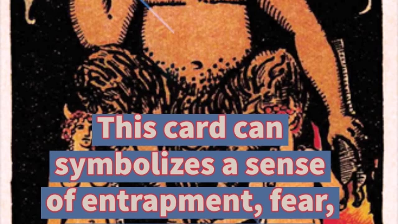 TAROT- THE DEVIL CARD ~ What is in the cards? #shorts #inspiration #tarot