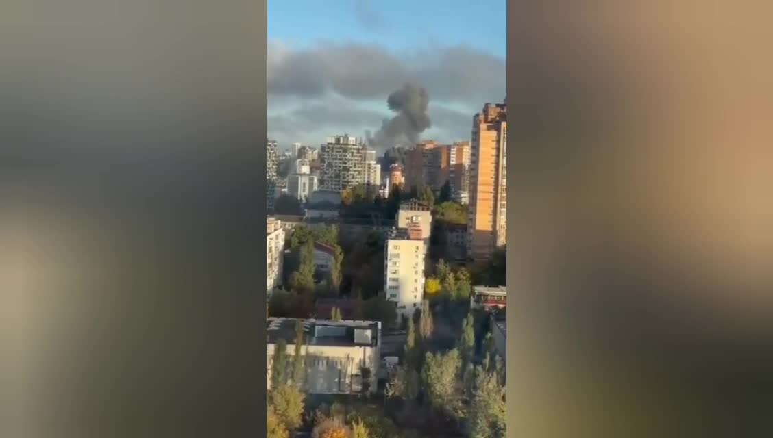 Russia strikes multiple targets in heart of Kiev