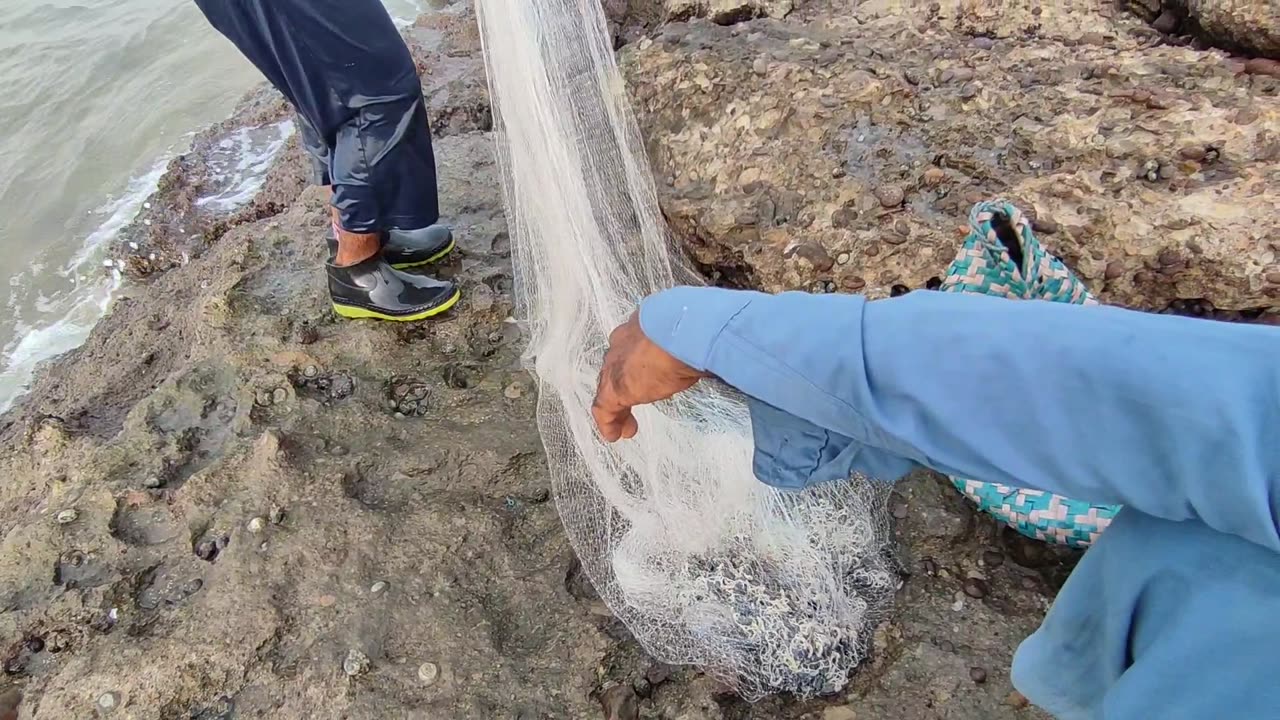 Fishing in French Beach Pakistan