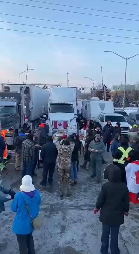 Ambassador bridge, not blocked, but occupied.