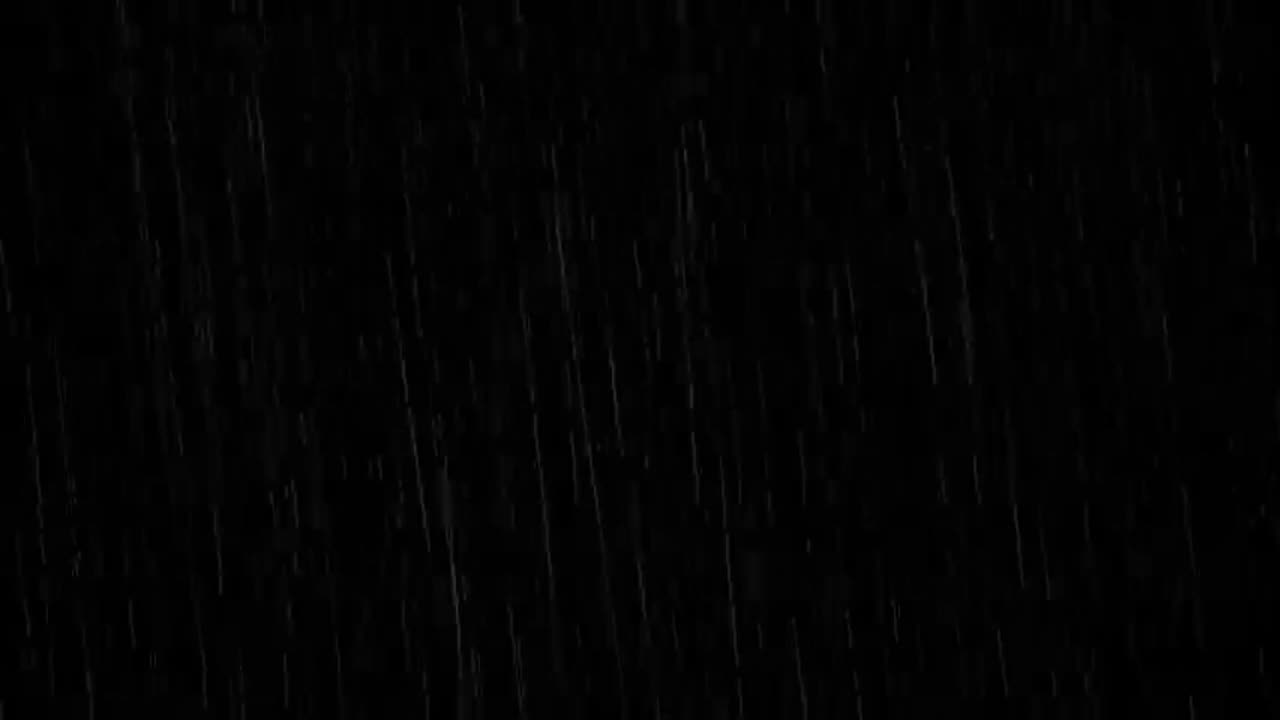 30 MINUTES Gentle Rain at Night, Rain Sounds for Sleep, Insomnia, Relaxing, Meditation, Yoga, Study