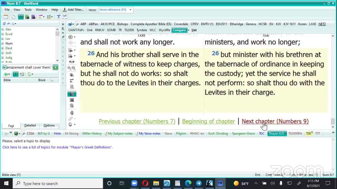 Torah Portion: Numbers 8-12