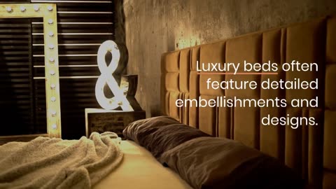 Unwind in Opulence with Exquisite Luxury Beds for Unmatched Comfort and Style