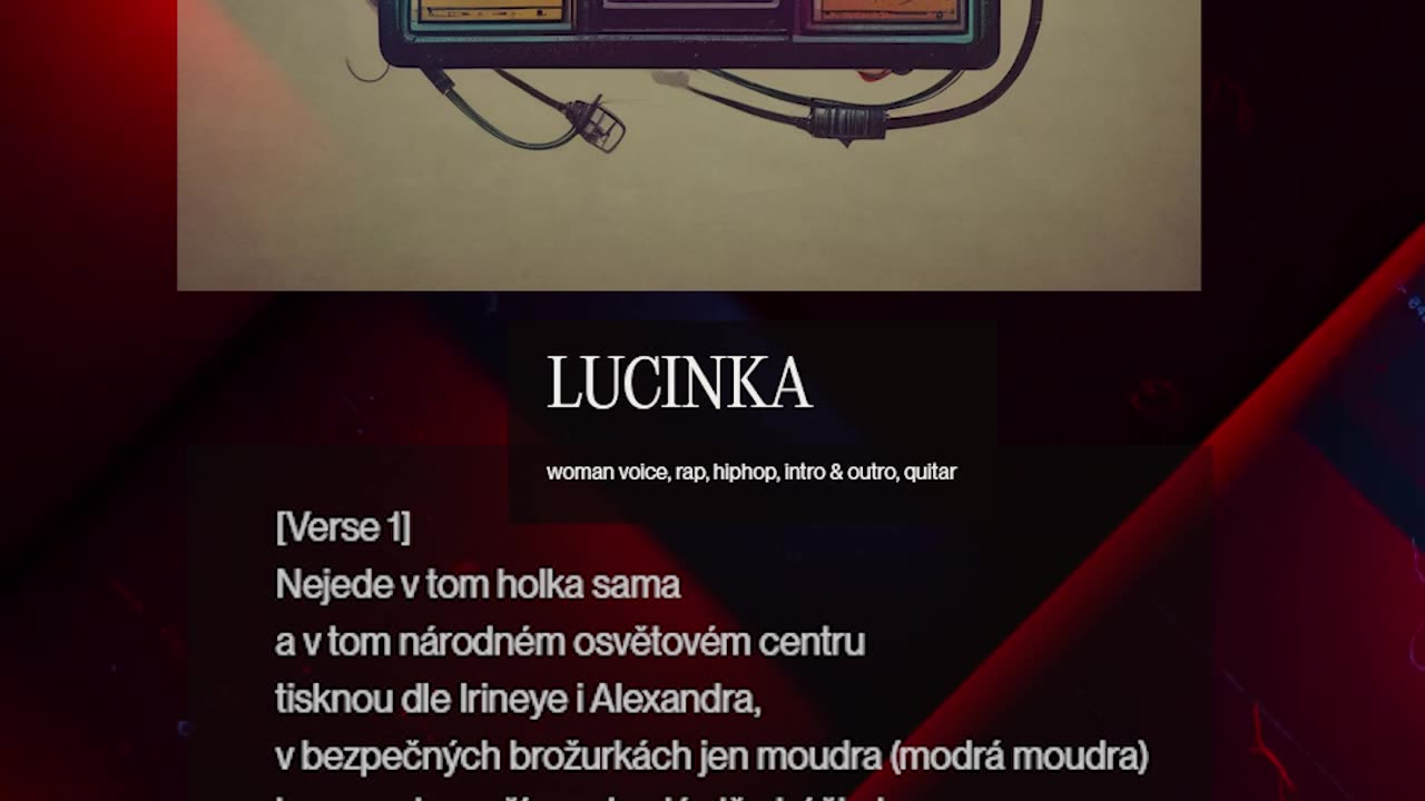 rap song LUCINKA