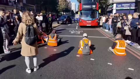 Crazed Climate Protestors Get Dragged After Blocking Another Road