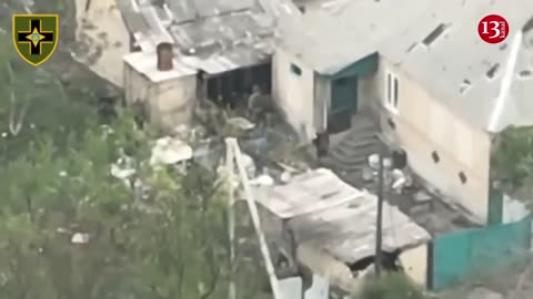 Kamikaze drone attacks the house where Russians gathered the wounded