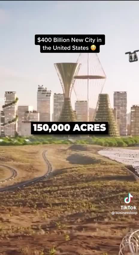 TELOSA: $400 Billion New Smart/Green City in USA!