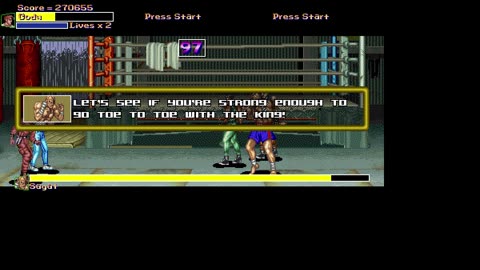 Final Fighter: Proper Badmen Edition - gameplay OpenBOR Street Fighter Crossover Beat em up