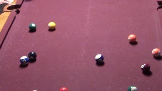 2 BALL BANK SHOT!