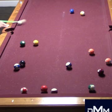 2 BALL BANK SHOT!