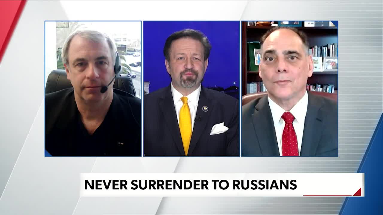 Never Surrender to Russia. James Carafano & Kurt Schlichter with Seb Gorka