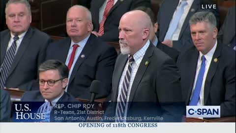 Chip Roy Nominates Byron Donalds for House Speaker in EPIC Speech