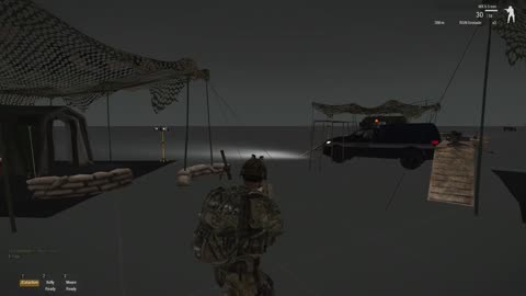 Arma 3 Mobile Police Truck Camp