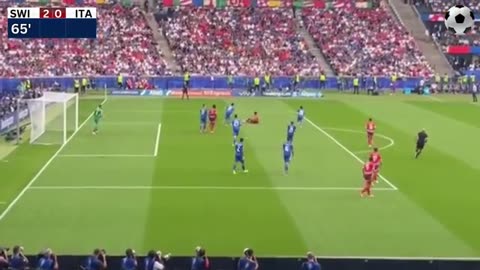 Euro2024 Highlight: Swiss Vs Italy