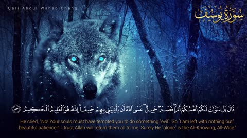 Beautiful Recitation (Tilawat) of Surah Yusuf by Qari Abdul Wahab Chang