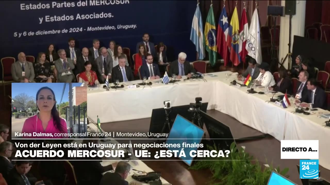 Directo a... Montevideo y el casi inminente pacto comercial UE - Mercosur • FRANCE 24 Español