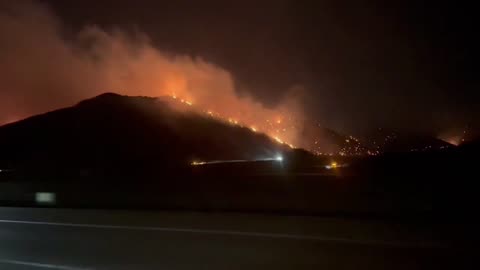 Large-Scale Forest Fires Near Los Angeles | June 16, 2024