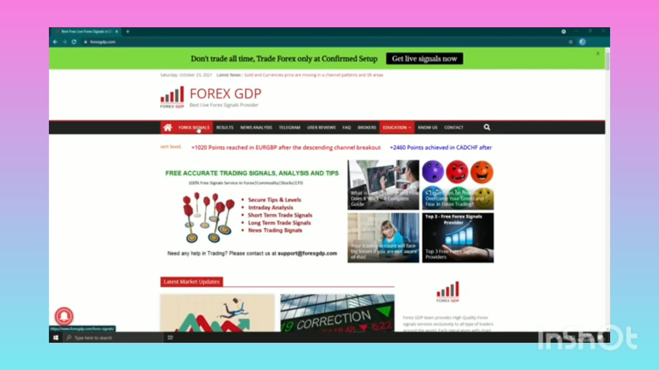 Join the #1 Forex signals group Follow the Forex trades of an experienced trader