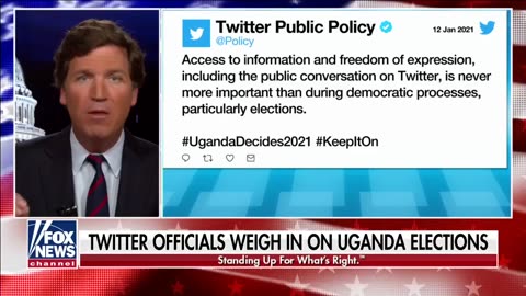 Tucker calls out Twitter's hypocrisy over latest policy stance