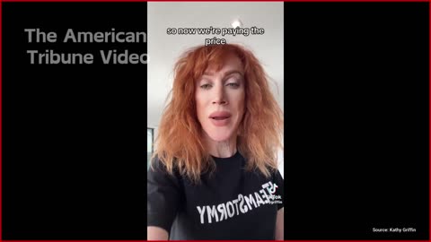 WATCH: Woke Comedian Kathy Griffin Slams America as “Racist and Sexist” after Election