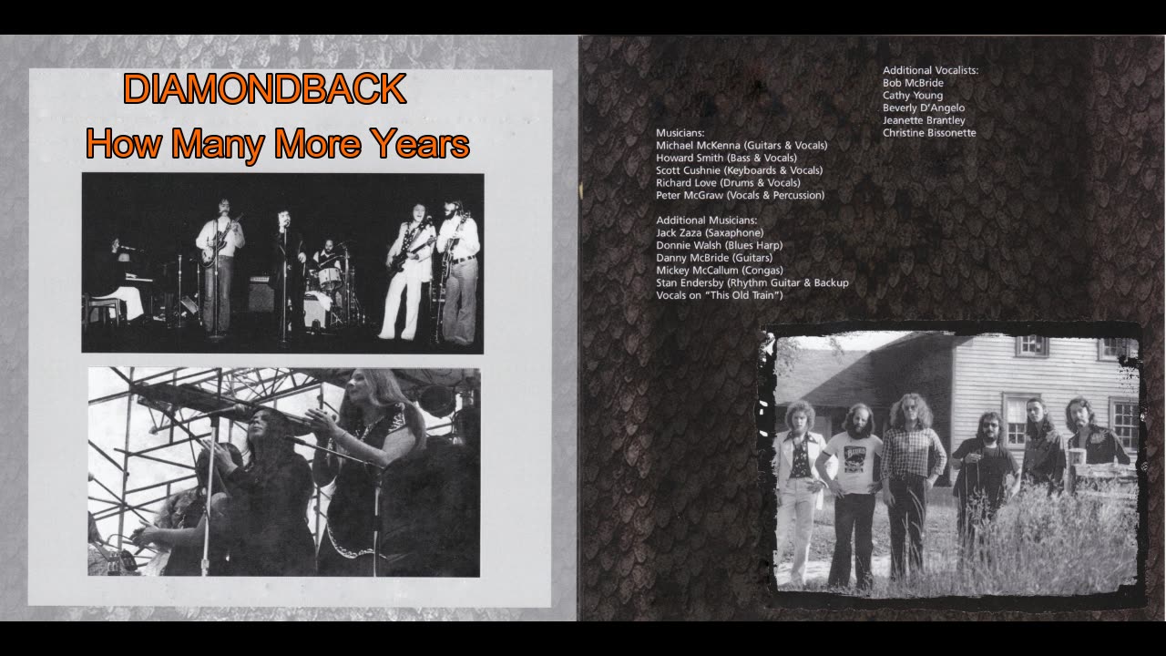 DIAMONDBACK - How Many More Years - 1974 - 2023 REMASTER