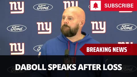 Brian Daboll Reveals If He Is Worried About Job Security