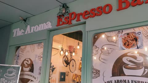 The aroma espresso bar