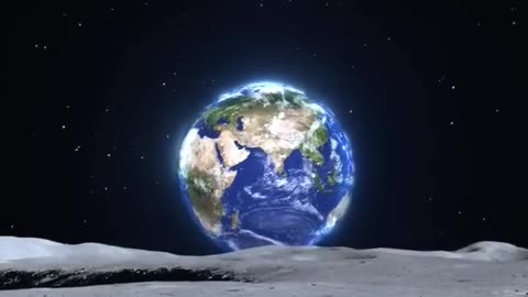 How Earth looks from Moon