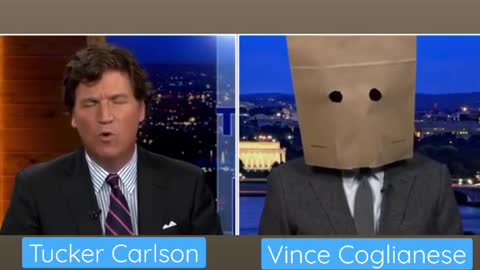 Tucker bursts out laughing when guest shows up like this