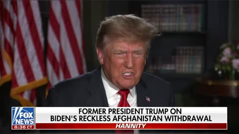 Trump Destroys Biden Over Afghan Withdrawal: 'Greatest Embarrassment in the History of Our Country'