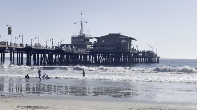 Beach day at Santa Monica