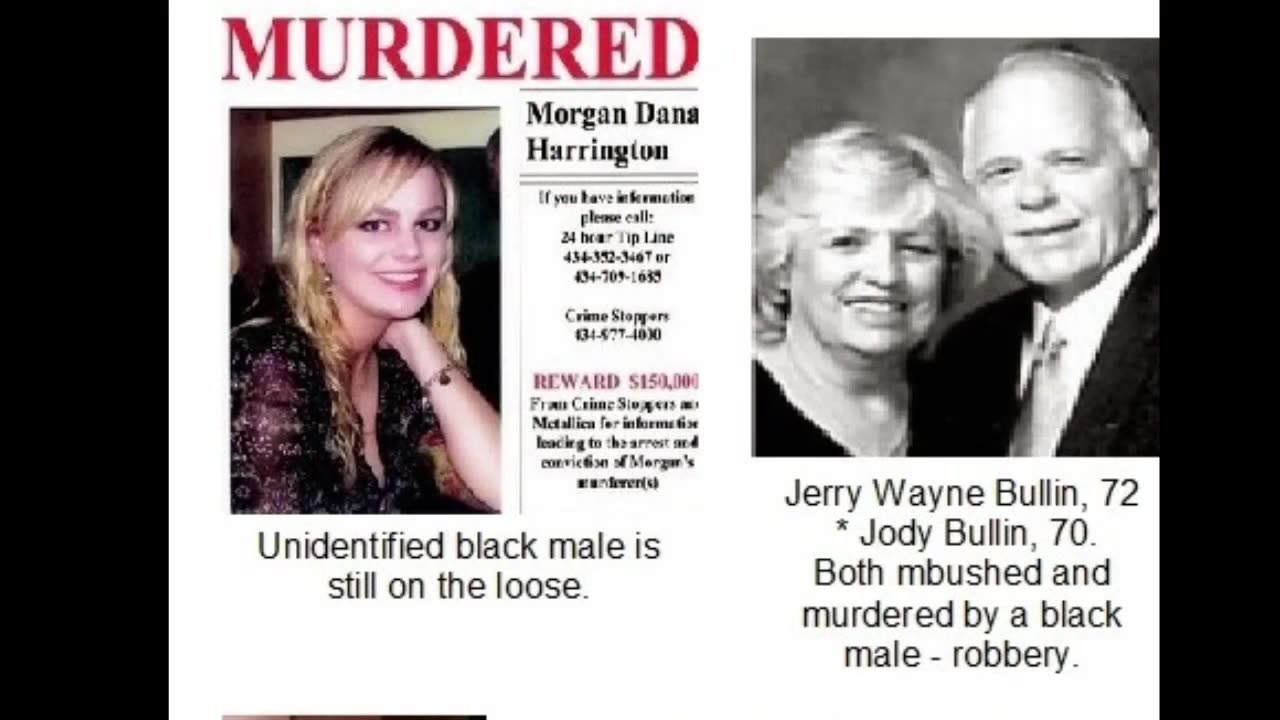 Black on White Murders