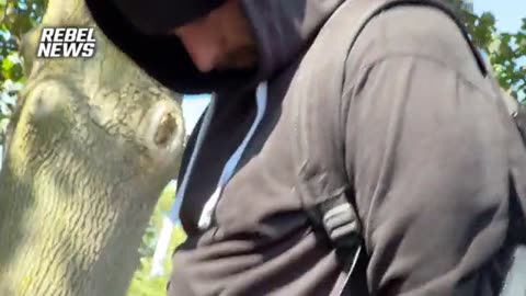 Antifa thug's mask falls off during arrest — Make him famous!
