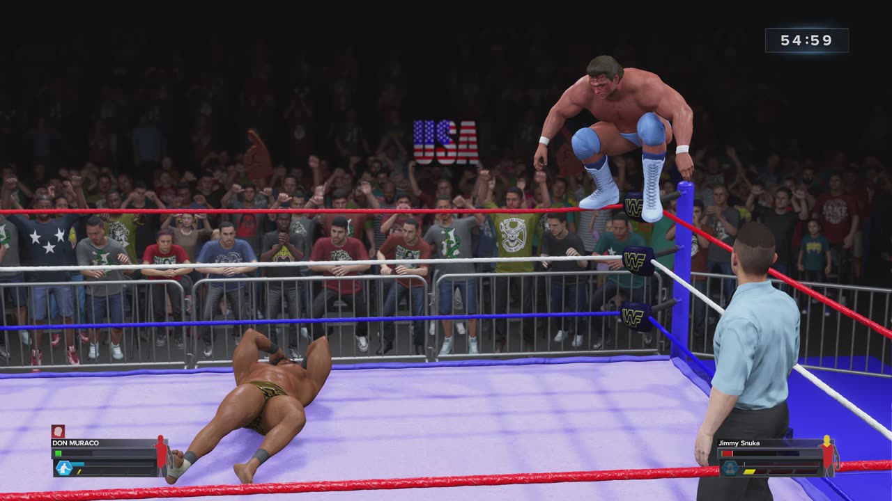 MATCH 86 DON MURACO VS JIMMY SNUKA WITH COMMENTARY