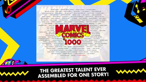 Announcing MARVEL COMICS 1000! This Week in Marvel