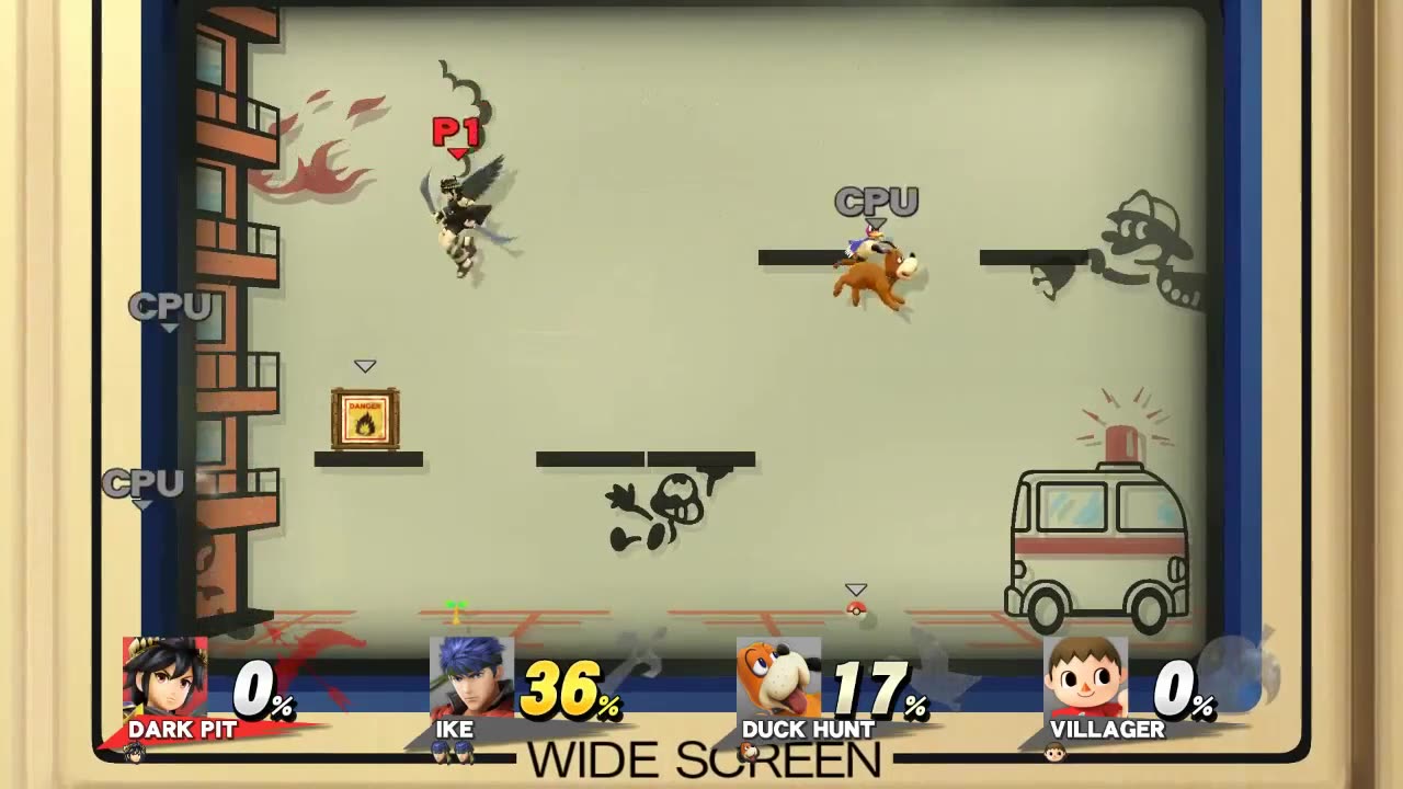 Super Smash Bros 4 Wii U Battle581