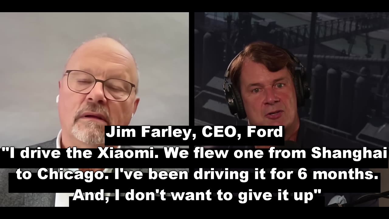 Ford CEO Jim Farley: "I drive a Xiaomi & don't want to give it up"