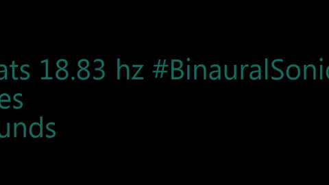 binaural_beats_18.83hz_NightSounds BinauralWellbeing AudioSphereRelaxWave