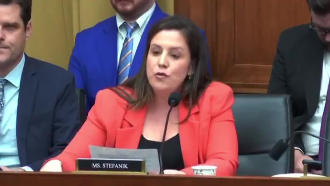 Rep. Elise Stefanik interview Michael Cohen's former prosecutor adviser.