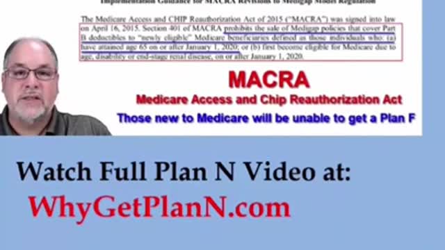 Part 18 - The history of Medicare supplement Plan N.