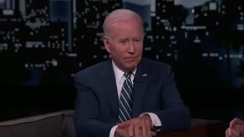 President Joe Biden Visits Jimmy Kimmel Live