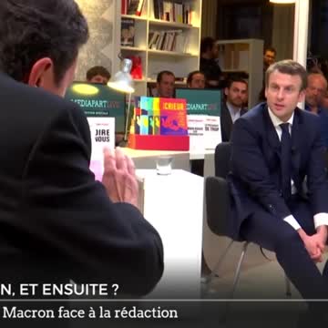 Macron avoue etre un etre extrement COMPLEXE et PERVERS