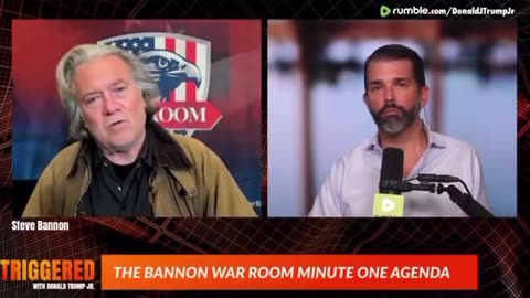 Steve Bannon tells @DonaldJTrumpJr what he wants to see for "minute one" on inauguration day.