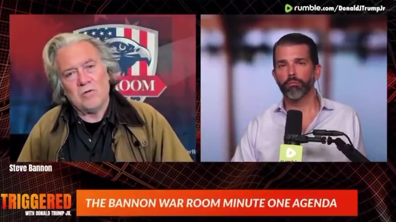 Steve Bannon tells @DonaldJTrumpJr what he wants to see for "minute one" on inauguration day.