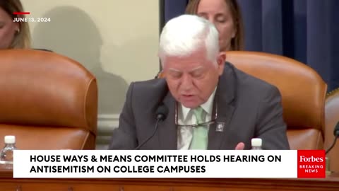 Dem Lawmaker Praises Unanimity In Ways & Means Committee Hearing on Antisemitism