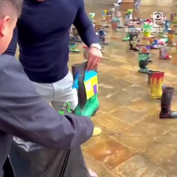 Miguel Polo Polo destruye homenaje a víctimas de falsos positivos