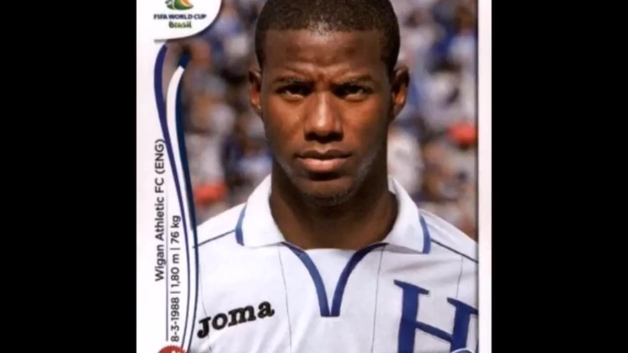 PANINI STICKERS HONDURAS TEAM WORLD CUP 2014