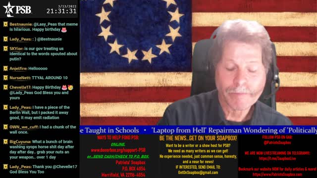 2022-03-13 20:00 EDT - For The Republic: With Alan Meyers